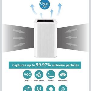Blueair Blue Pure 121 Air Purifier Filter 19.5x11.5 - open box - new